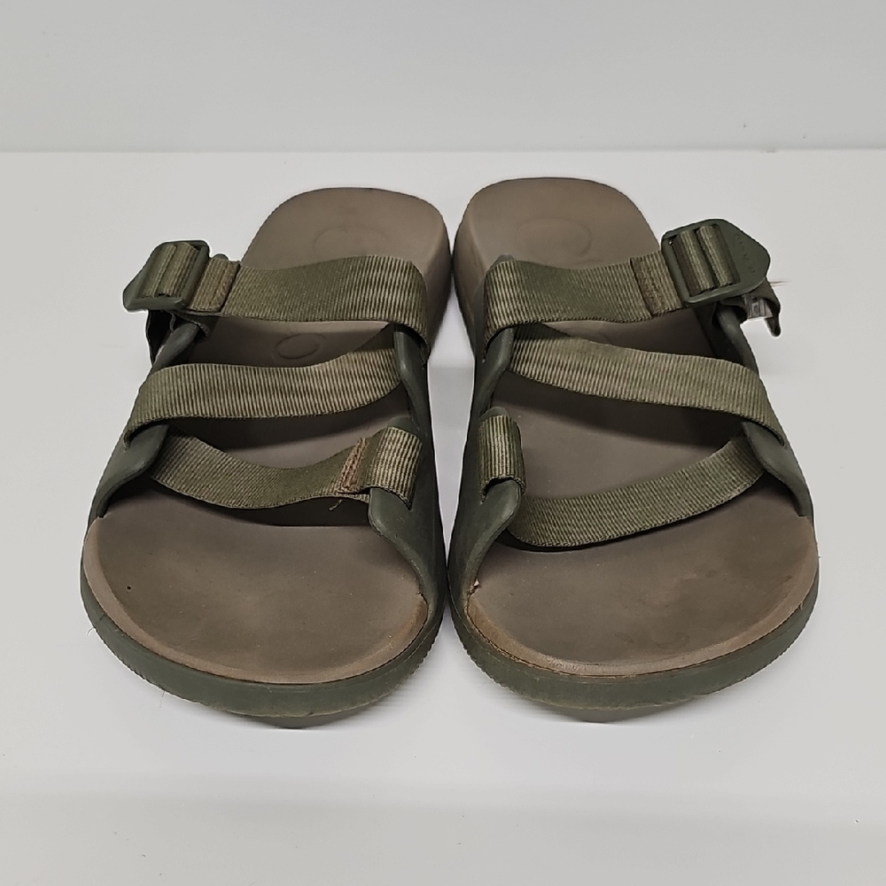 Chaco Chillos Green Performance Footwear, Gently Used, Size 15 Mens